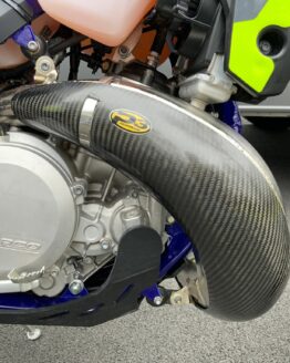 Carbon Fiber Exhaust Pipe Guard / Heat Shield