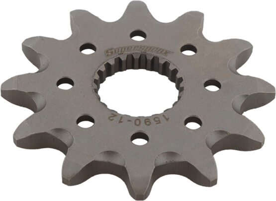 Supersprox Steel 12T Front Countershaft Sprocket Fits 01-20 Yamaha GasGas - Image 2