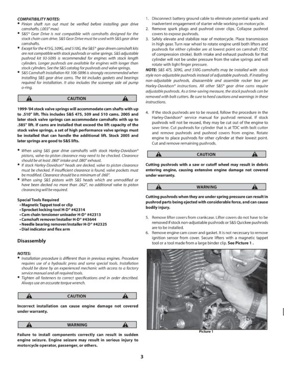 Camshaft Installation Kit for Gear Drive Cams - Image 4