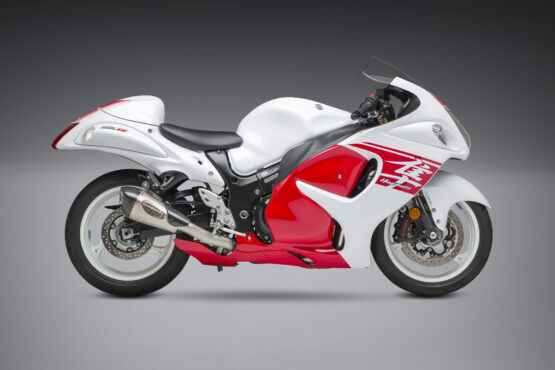 Yoshimura Alpha T Works Full Exhaust w/ Stainless Steel & Carbon Fiber Muffler - Image 2