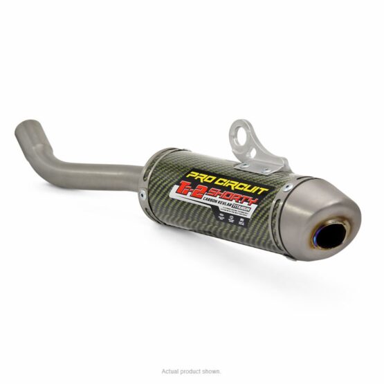 Ti-2 Shorty Carbon Slip On Exhaust Silencer