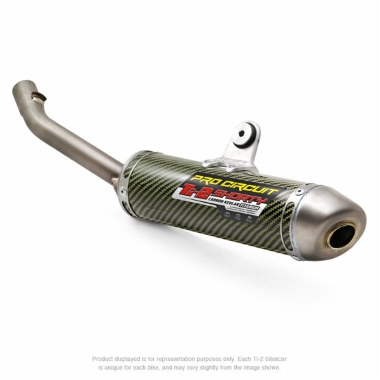 Ti-2 Shorty Carbon Slip On Exhaust Silencer