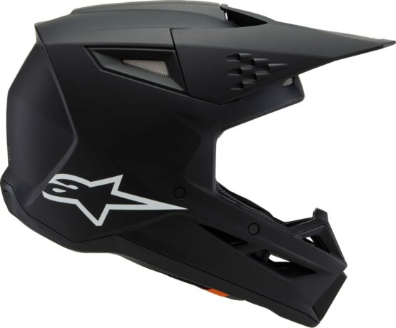 Alpinestars SM3 Youth Solid Helmet Black Matte YS - Image 2