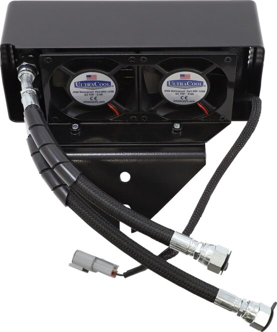 ULTRACOOL Oil Cooler Kit Flat Black For S&S T Series Dyna Models - Image 3