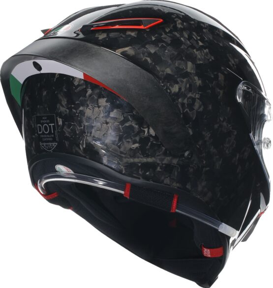 AGV Pista GP RR Carbonio Forgiato Helmet Large Black/Red/Gray - Image 2
