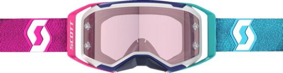 Scott Prospect 2.0 AMP Goggle Stealth Blue/Radiant Pink Rose Lens Adult - Image 2