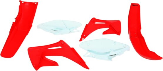 Acerbis Red Plastic Kit 6pc For 04-07 Honda CR125R CR250R - Image 2