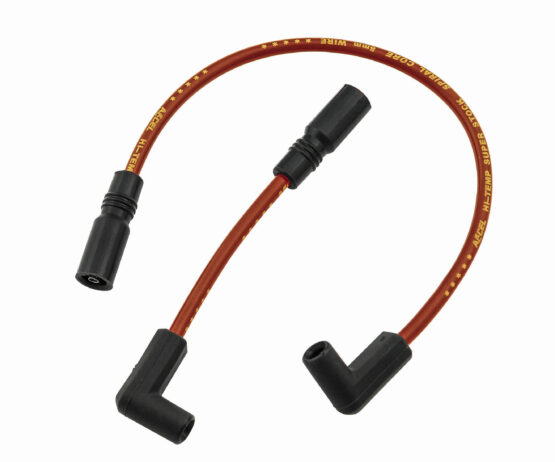 Accel 8mm Red Spark Plug Wire Set Fits 99-17 Harley-Davidson Dyna