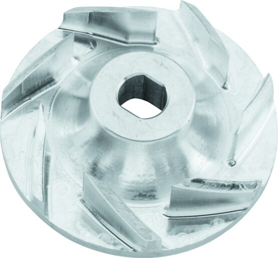 QuadBoss Billet Water Pump Impeller Black Fits 05-09 Polaris Ranger 700