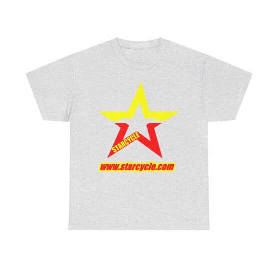 Star Cycle Unisex Heavy Cotton Tee – Bold Graphic Tee for MC & ATV Enthusiasts - Image 17