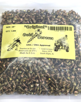 3/8" Original Gold Screws - 1000 Pack