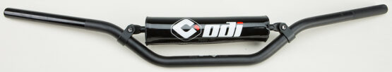 7/8" Braced Aluminum Handlebar - Black