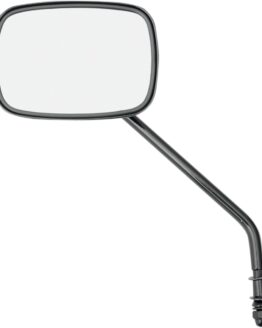 Drag Specialties Die Cast Mirror Black Gloss 3.5x5in for 1in Bars