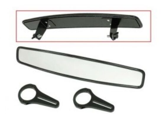 Bronco Wide Angle Rear View Mirror 1.75in Tube Mount
