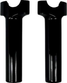 Drag Specialties Buffalo 6in Straight Handlebar Risers Black Pair