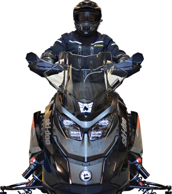 Powermadd Gen5 Low Tinted Windshield 14in for Ski-Doo Gen5 Models - Image 2
