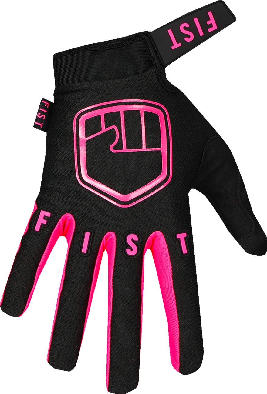 FIST Handwear Youth Strapped Stocker Gloves Fluoro Pink - Medium - Image 2