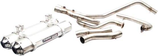 Brushed Dual Full Exhaust - Image 2