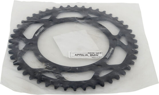 Supersprox Steel Rear Sprocket 47T Black Fits 97-15 BMW Aprilia - Image 2