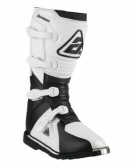 Answer AR1 Black/White Motocross Boots - Size 9