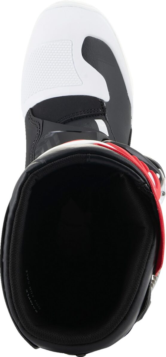 Alpinestars Youth Tech 3S Boots White/Black/Red US 2 / EU 34 - Image 2