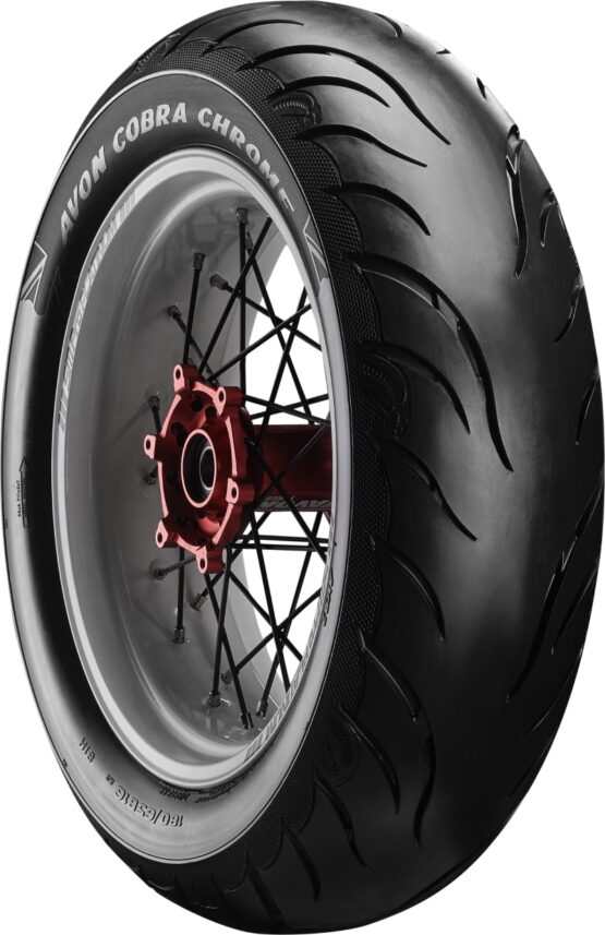 Avon Cobra Chrome AV92 260/40VR18 Rear Motorcycle Tire - Image 2