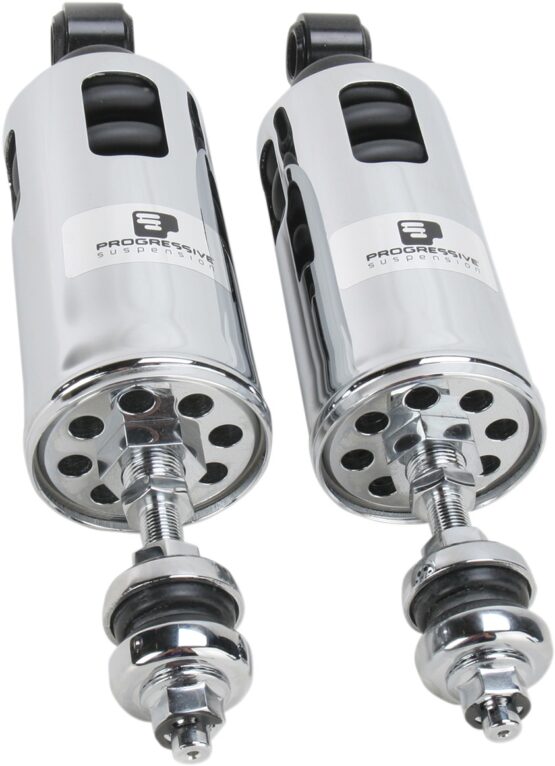 Chrome Adjustable 422 Series Shocks - Image 2