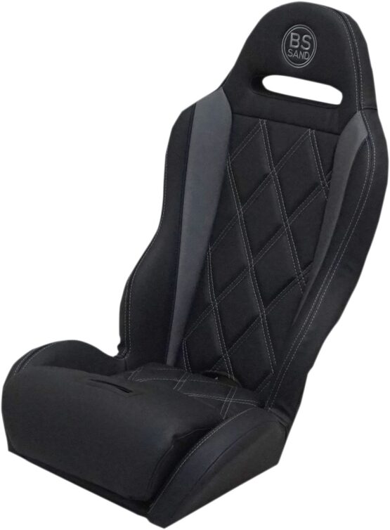 Black/Gray Performance Diamond Front Seat