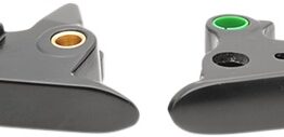Slotted Aluminum Hydraulic Brake/Clutch Lever Set Matte - Black