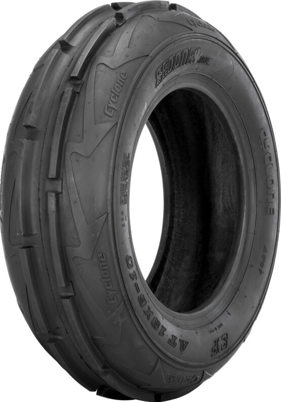 Sedona Cyclone 19x6-10 Sand Rib Front ATV Tire Blackwall 1 Tire