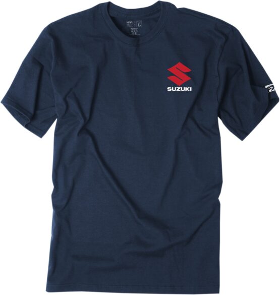 Men's Suzuki Shutter Tee Navy XL by Factory Effex