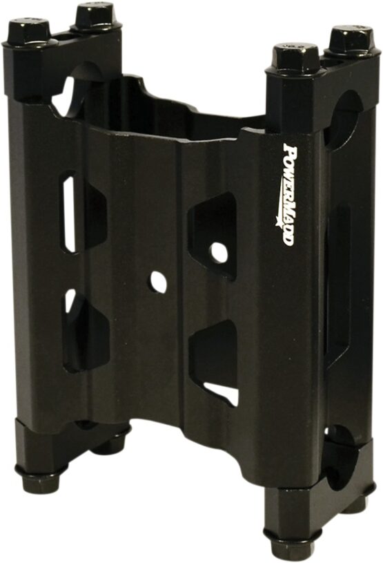 PowerMadd Wide Pivot Handlebar Riser 4in with Clamps & Bolts