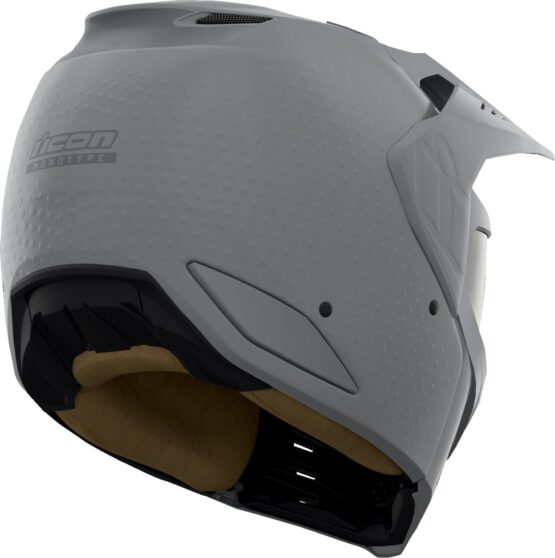 ICON Elsinore Monotype Helmet Matte Gray 3XL - Image 2
