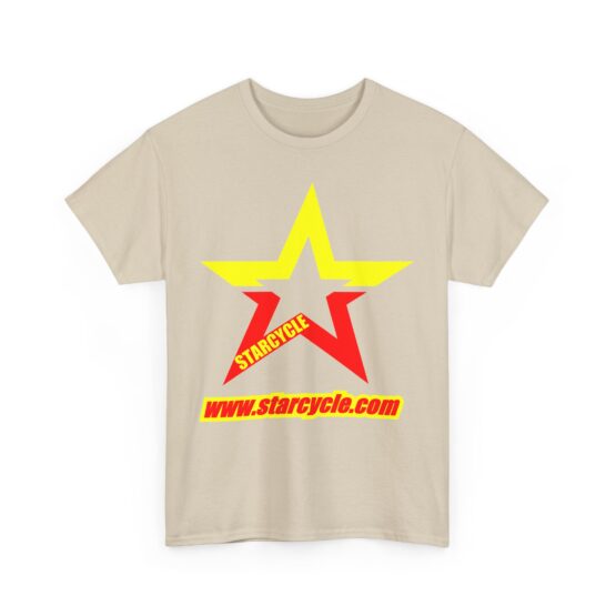 Star Cycle Unisex Heavy Cotton Tee – Bold Graphic Tee for MC & ATV Enthusiasts - Image 11