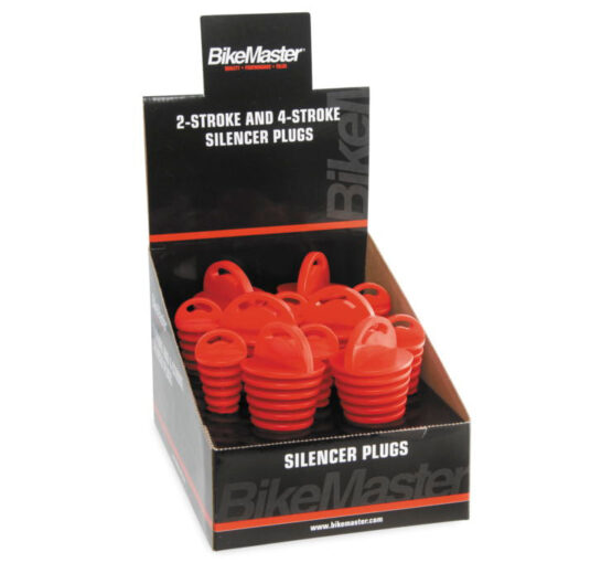 12 Piece BikeMaster Exhaust Plug Assortment w/ Display - Image 4