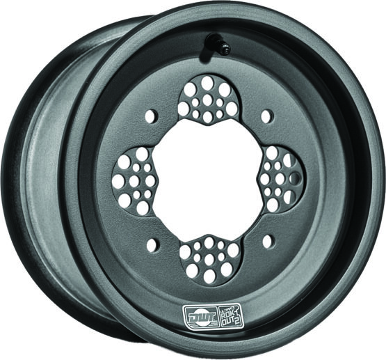 DWT Ultimate Rok-Out 2 Wheel Black 10x5 3+2 4/144 Aluminum Matte