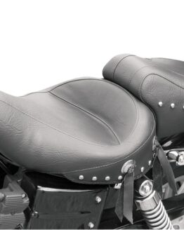Chrome Studded Wide Touring Seat