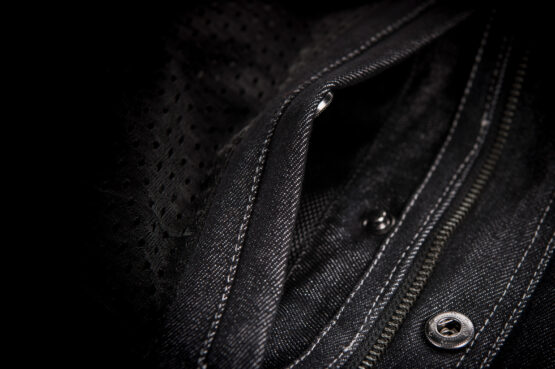 Iron Sights Club Collar Denim Vest Black 2X-Large - Image 2