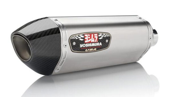 Yoshimura R-77 Full Exhaust Stainless Steel Silver Fits 18-19 BMW G310GS/R - Image 2