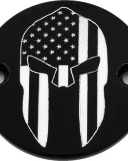 Custom Engraving M8 Timer Cover Spartan Black
