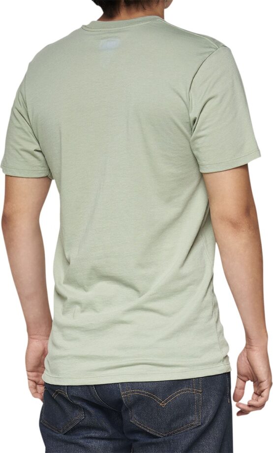 100% Pecten Tee Sltgrn Md - Image 2