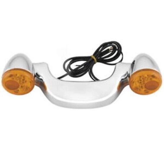 Rear Light Bar With Signals Amber Turn Signals & Lenses