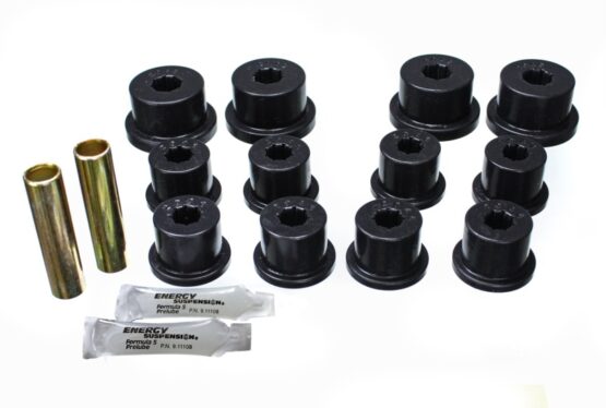 Energy Suspension Leaf Spring Bushing Set Black 1.2101G For 86-95 Suzuki Samurai