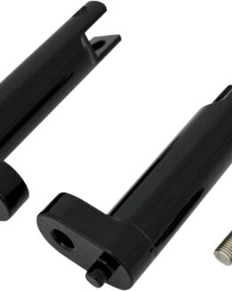 Drag Specialties Passenger Footpeg Mount Black FLH FLT