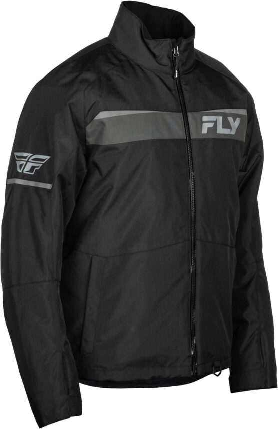 Fly Racing Aurora Jacket Black/Grey 4X