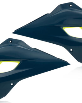 Radiator Shrouds - Dark Blue/Yellow