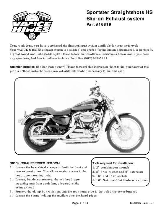 Straightshots HS Slip On Exhaust Mufflers - Image 2