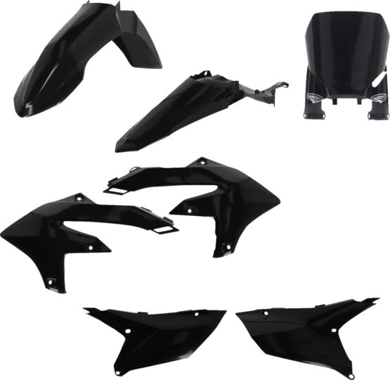 Cycra Replica Plastic Kit Black Fits 23+ Yamaha YZ250F/450F/FX