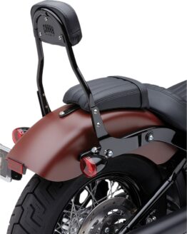 Cobra Detachable Backrest Round Black Fits FLHC/S 2018-2022
