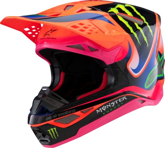 Alpinestars Supertech M10 Deegan MIPS Helmet 2XL Orange Fluo